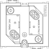 Vimar Idea SICURY 2P+E Universal Socket Outlet, 16A 250V, 2-Module, IP20