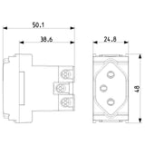 Vimar Idea Swiss Type 13 Socket Outlet, 2P+E, 10A 250V, IP20