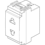 Vimar Idea 2P USA+EU Socket Outlet, 250V, IP20, Flush Mount, Screw Terminal