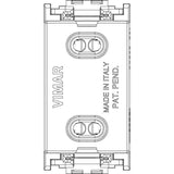 Vimar Idea 2P USA+EU Socket Outlet, 250V, IP20, Flush Mount, Screw Terminal