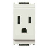 Vimar Idea USA Socket Outlet, 2P+E, 15A 127V, IP20