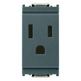 Vimar Idea USA Socket Outlet, 2P+E, 15A 127V, IP20