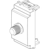 Vimar Idea Coaxial Socket Outlet, F-Type Female, Up to 2400 MHz