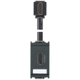 Vimar Idea HDMI 2.1b Socket Outlet, 1-Module, Keystone Fixing, Flush Mount, IP20
