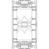 Vimar Idea Double RJ11 Phone Socket, 6P4C, Screw Terminals, IP20