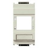 Vimar Idea RJ45 R&M IBM Adaptor, For R&M Freenet and IBM Type C
