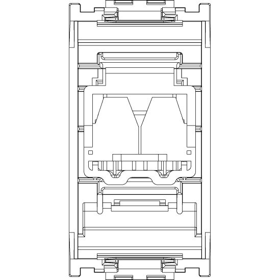 Vimar Idea USB Socket Connector, 1 Module, IP20, Screw Terminals