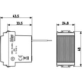 Vimar Idea Bell, 230V 50-60Hz, 8 VA, IP30, Flush-Mounted, 1 Module