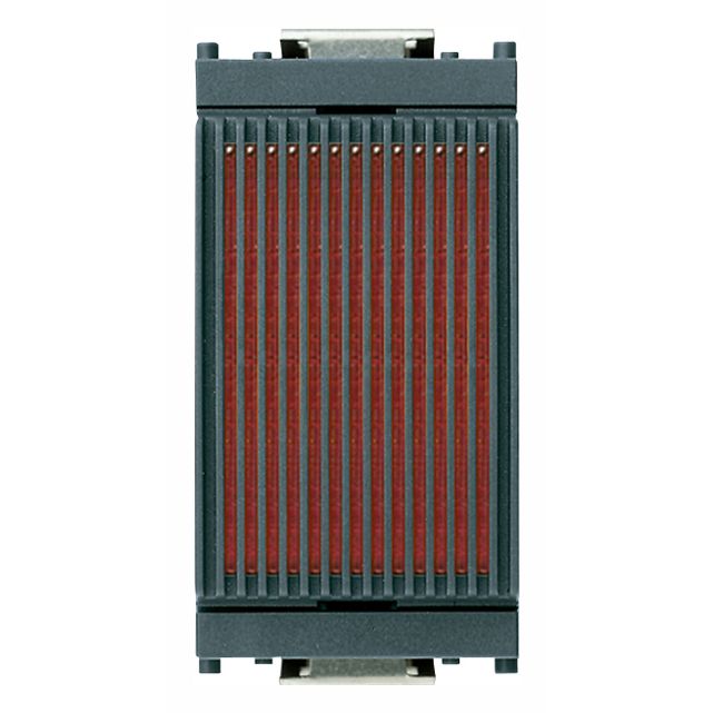 Vimar Idea Indicator Unit, For 6.3x28 mm or 7x31 mm Lamps, 250V, IP40, 1-Module, Without Lamp