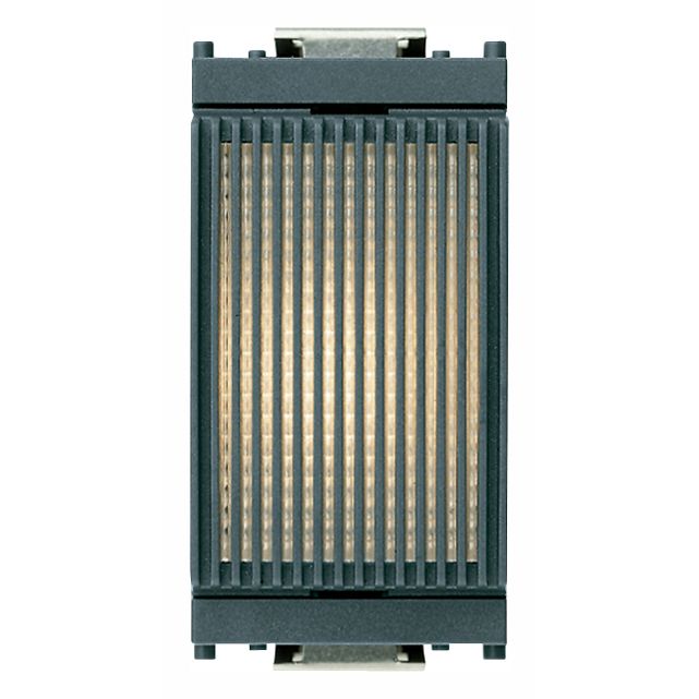 Vimar Idea Indicator Unit, For 6.3x28 mm or 7x31 mm Lamps, 250V, IP40, 1-Module, Without Lamp