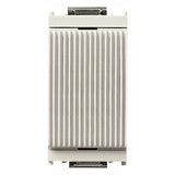 Vimar Idea Blank Module, Grooved Front, 1 Module, Halogen-Free