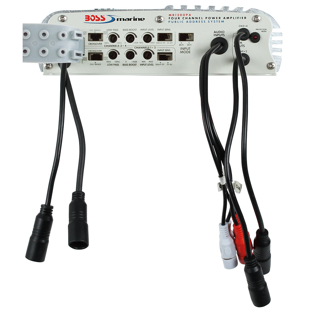 Boss Audio - MR Amplifier - 6Hz/50KHz, 4 Ohm