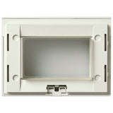 Vimar Idea 3-Module Mounting Frame, For Classica Cover Plates, For 3-Module Flush Mounting Boxes, IP55, With Screws