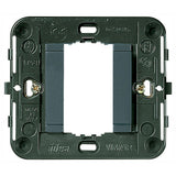Vimar Idea 1-Module Mounting Frame, Smooth Front, Claws, 60 mm Round Box