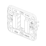 Vimar Idea 1-Module Mounting Frame, Smooth Front, Claws, 60 mm Round Box