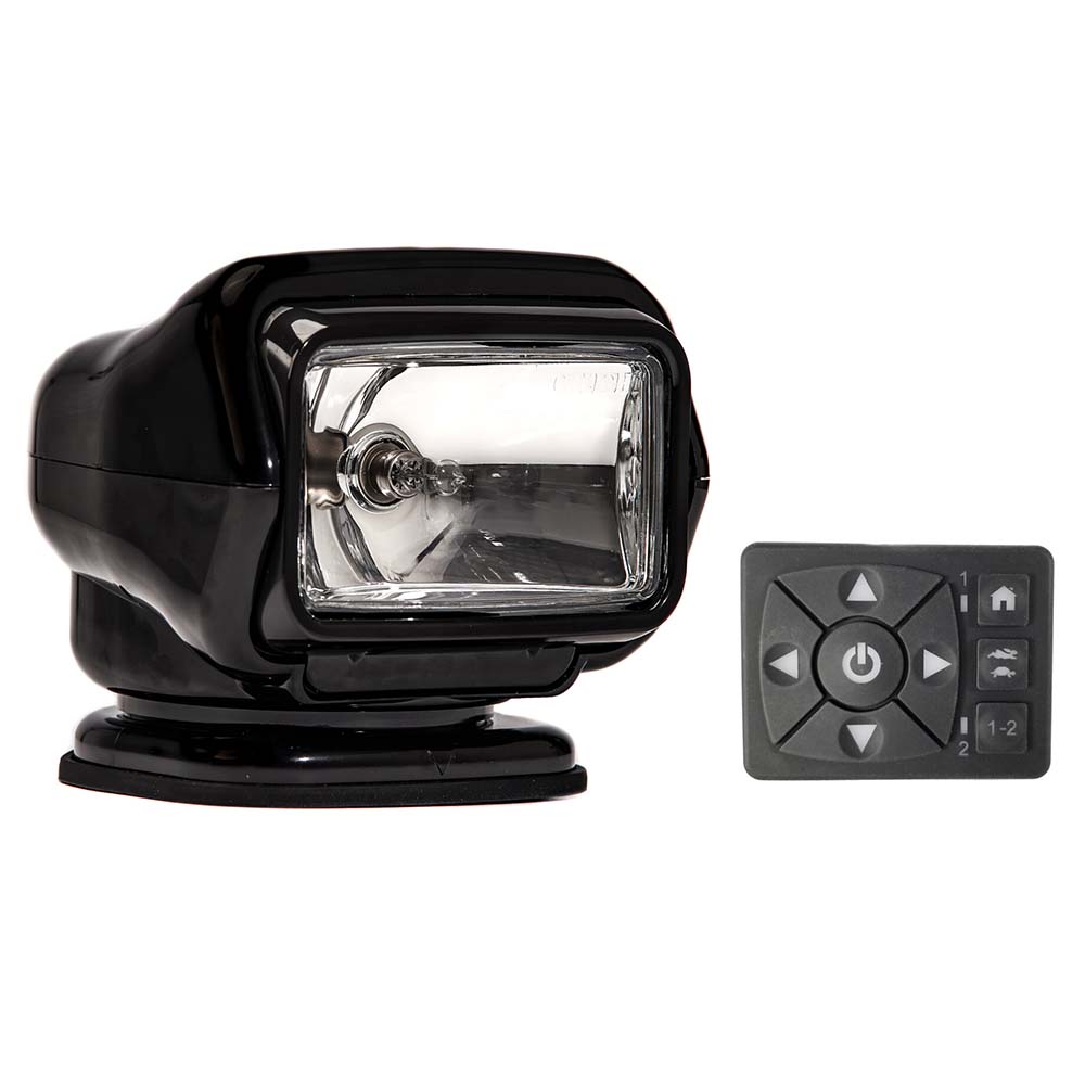 Golight - Stryker ST Series Spreader Light - Permanent Mount, 12V, With Hard Wired Dash Mount Remote