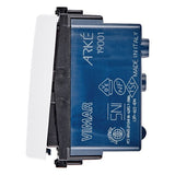 Vimar Arké 1-Way Switch, 1P 16AX 250V, Lightable, Replaceable Button