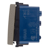 Vimar Arké 1-Way Switch, 1P 16AX 250V, Lightable, Replaceable Button