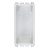 Vimar Arké Blank Module, 1 Module, Flush Mount, Plastic
