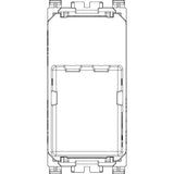 Vimar Arké RJ11 Phone Jack, 6-Position 4-Conductor, Screw Terminals, IP20