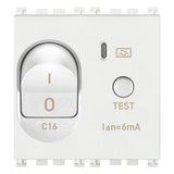 Vimar Arké RCBO, 1P+N, 120-230V, 50/60 Hz, 2 Modules, IP40