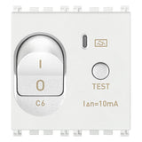 Vimar Arké RCBO, 1P+N, 120-230V, 50/60 Hz, 2 Modules, IP40