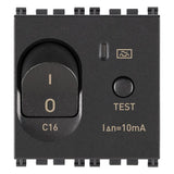 Vimar Arké RCBO, 1P+N, 120-230V, 50/60 Hz, 2 Modules, IP40