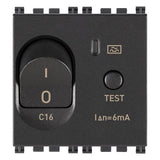 Vimar Arké RCBO, 1P+N, 120-230V, 50/60 Hz, 2 Modules, IP40