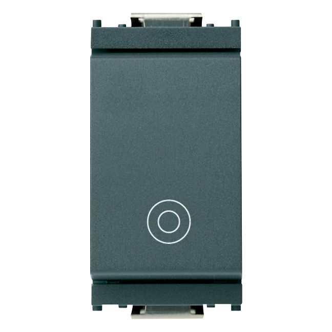 Vimar Idea Push Button Switch, 1P NO, 10A 250V, IP40, Flush Mount