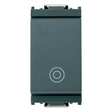 Vimar Idea Push Button Switch, 1P NO, 10A 250V, IP40, Flush Mount