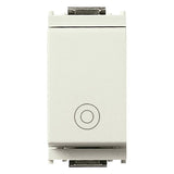 Vimar Idea Push Button Switch, 1P NO, 10A 250V, IP40, Flush Mount