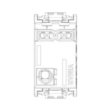 Vimar Idea Push Button, For Signalling Unit, 1P NO, 10A 250V, Luminous, General Symbol