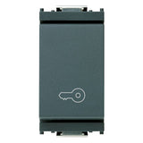 Vimar Idea Push Button Switch, 1P NO, 10A 250V, IP40, Flush Mount