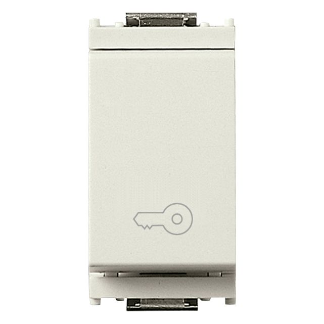 Vimar Idea Push Button Switch, 1P NO, 10A 250V, IP40, Flush Mount