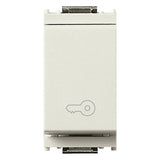 Vimar Idea Push Button Switch, 1P NO, 10A 250V, IP40, Flush Mount