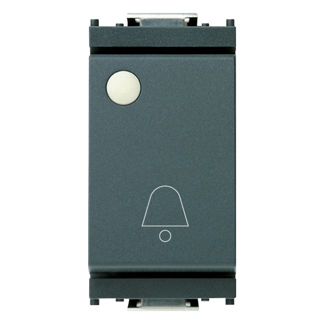 Vimar Idea Push Button Switch, 1P NO, 10A 250V, IP40, Flush Mount