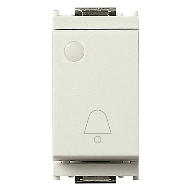 Vimar Idea Push Button Switch, 1P NO, 10A 250V, IP40, Flush Mount