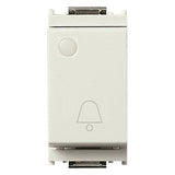 Vimar Idea Push Button Switch, 1P NO, 10A 250V, IP40, Flush Mount