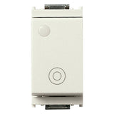 Vimar Idea Push Button Switch, 1P NO, 10A 250V, IP40, Flush Mount