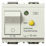 Vimar Idea RCBO Circuit Breaker, 1P+N, 120-230V, 50-60Hz, IP40, 2 Modules