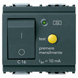Vimar Idea RCBO Circuit Breaker, 1P+N, 120-230V, 50-60Hz, IP40, 2 Modules