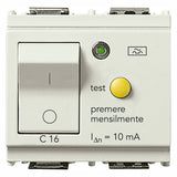Vimar Idea RCBO Circuit Breaker, 1P+N, 120-230V, 50-60Hz, IP40, 2 Modules