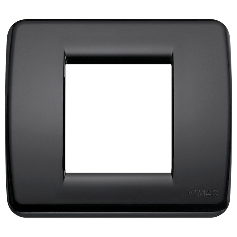 Vimar Idea Rondò Cover Plate, 1 Module or 2 Reduced Modules, Clamp Mounting