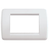 Vimar Idea Rondò Cover Plate, 3-Module, Clamp Mounting