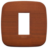 Vimar Arké Round Cover Plate, 1 Module, Natural Wood