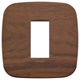 Vimar Arké Round Cover Plate, 1 Module, Natural Wood