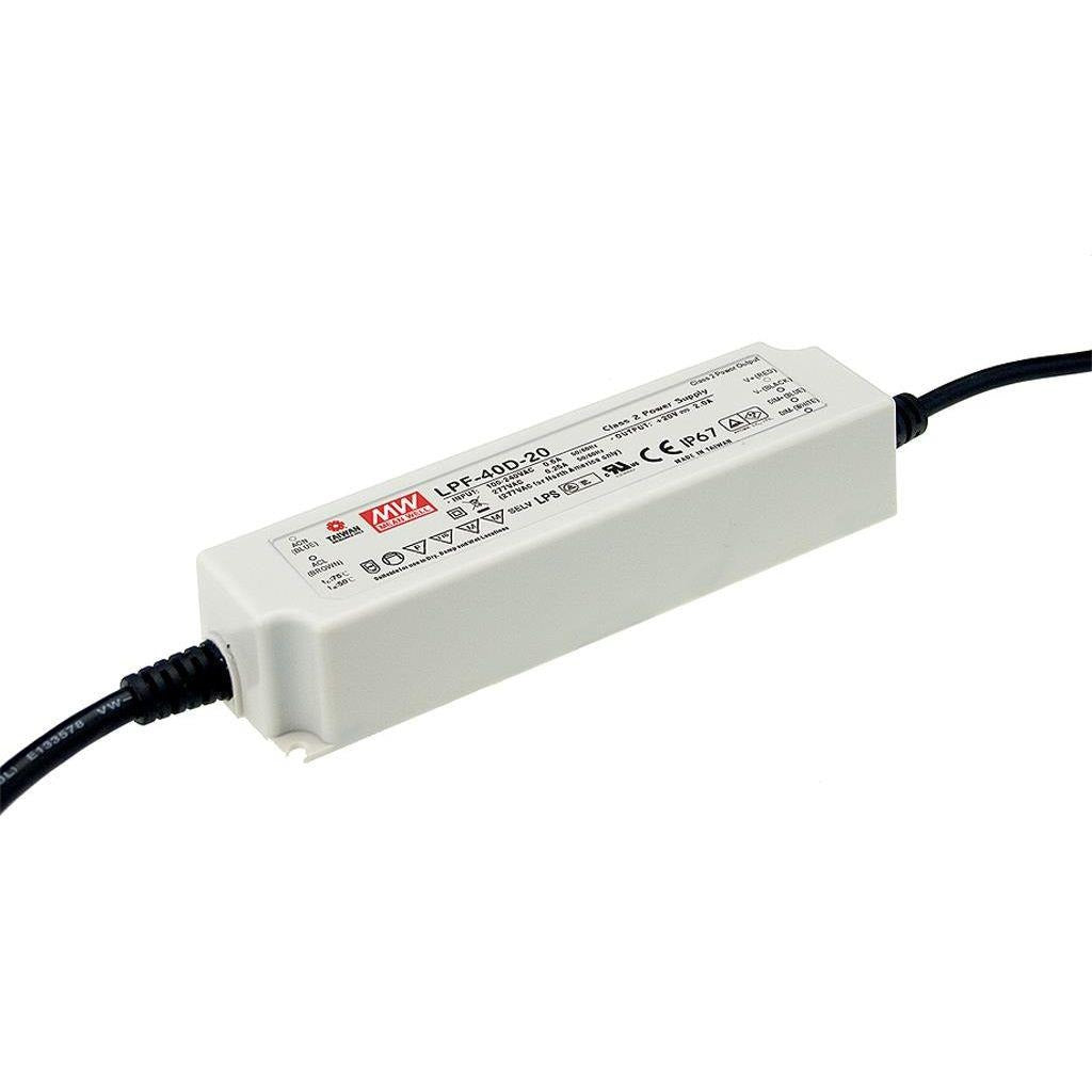 Mean Well - LED Driver Mix Mode - 24V, 1.67A, 40W, IP67