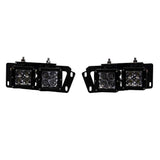 RIGID Industries - 2010-2017 Dodge Ram 2500/3500 & 2009-12 Dodge Ram 1500 Fog Light Mount Kit