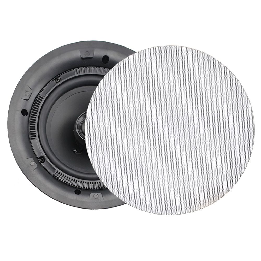 Fusion - MS-CL602 Flush Mount Interior Ceiling Speakers (Pair) White