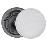 Fusion - MS-CL602 Flush Mount Interior Ceiling Speakers (Pair) White